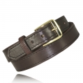 1.25” Brown Full Grain Bridle Leather