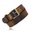 1.5” Brown Full Grain Bridle Leather