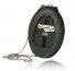 Deluxe Oval Recessed Badge Holder with Clip