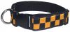 1 1/2” Decorative Embroidered Collar, Blue/Gold