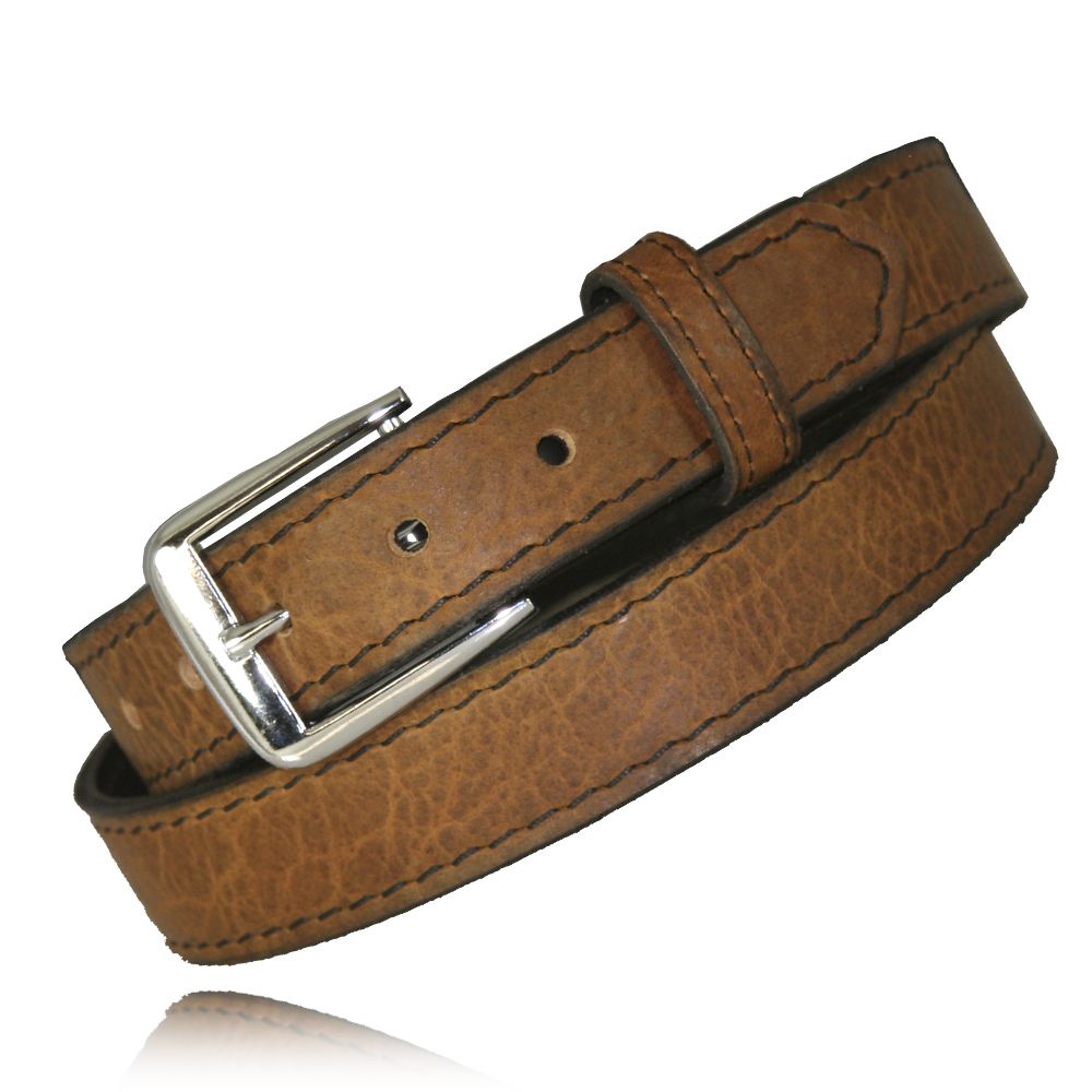 1.25” Tucson Full Grain Bison Leather Snap Off Buckle