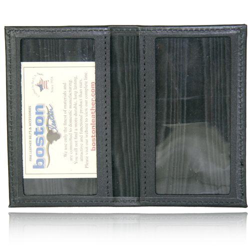 Double Oversized ID Holder with Flap, Soft