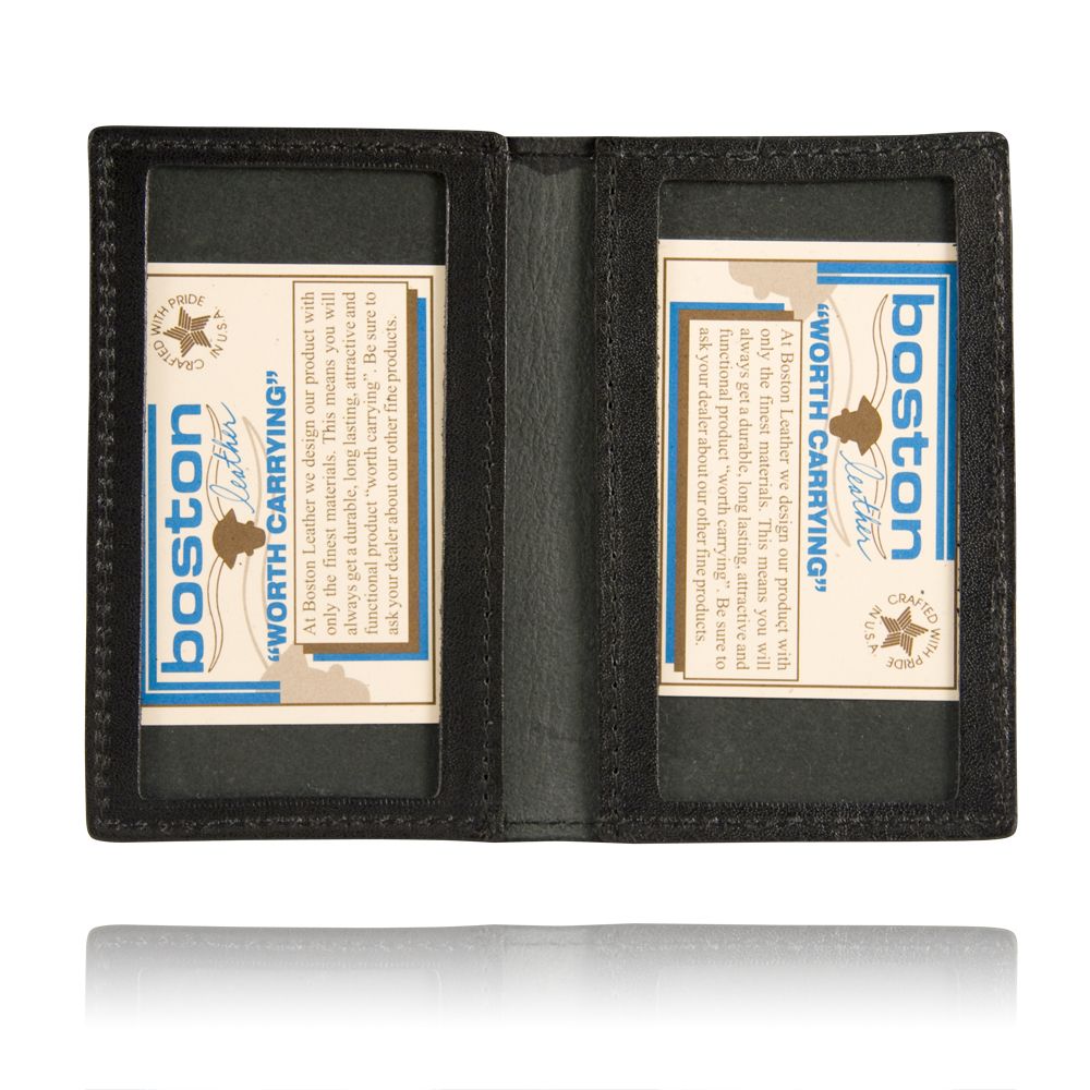 Double Oversized ID Holder with Flap