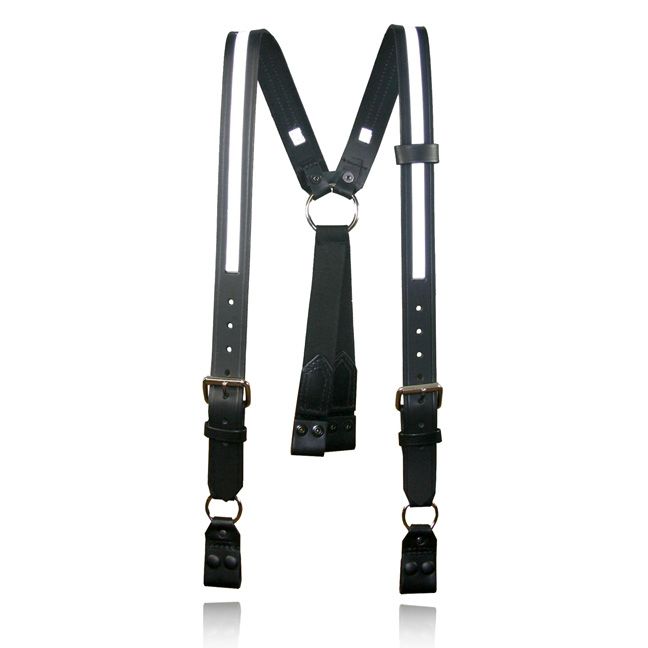Firefighter’s Suspenders, Loop Attachment, 1/2” Reflective Ribbon