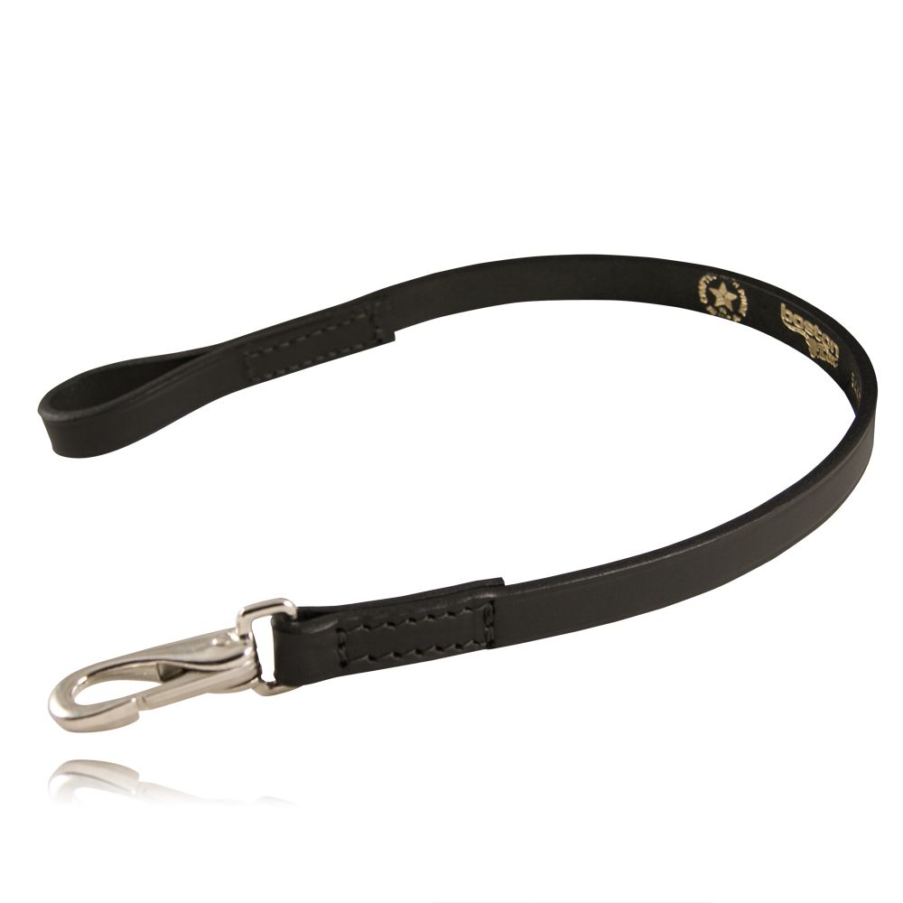 Boston Leather 5436-5 Deluxe Belt Keeper Key Ring Snap Woven Ballistic Nylon 