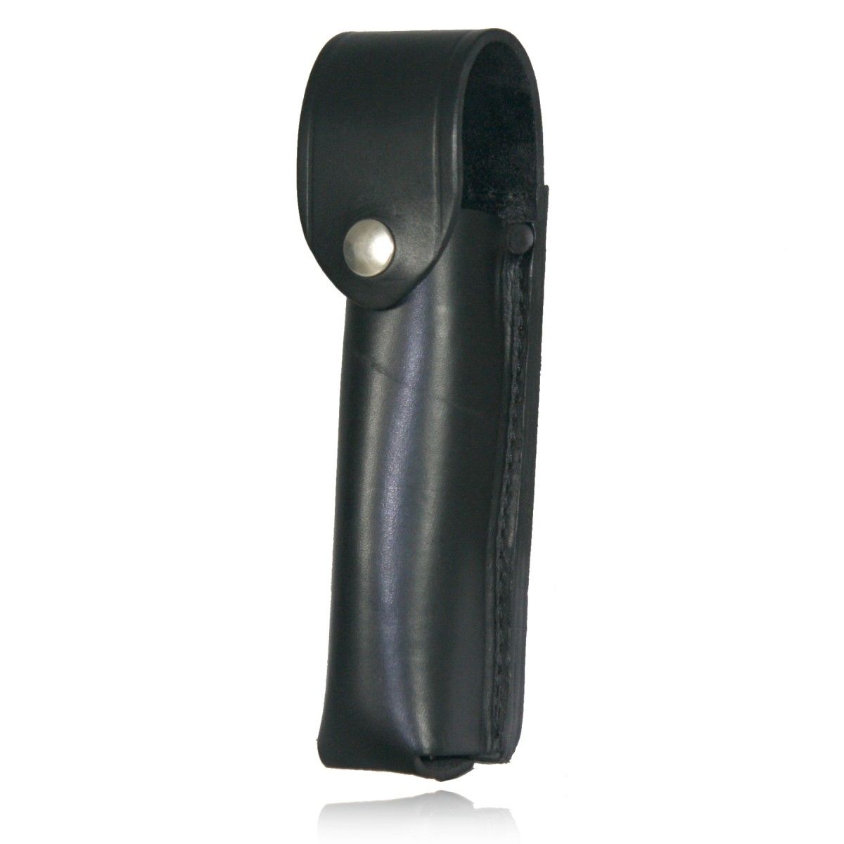 Boston Leather 5559-1 Black Plain Stinger flashlight Holder Half Length 