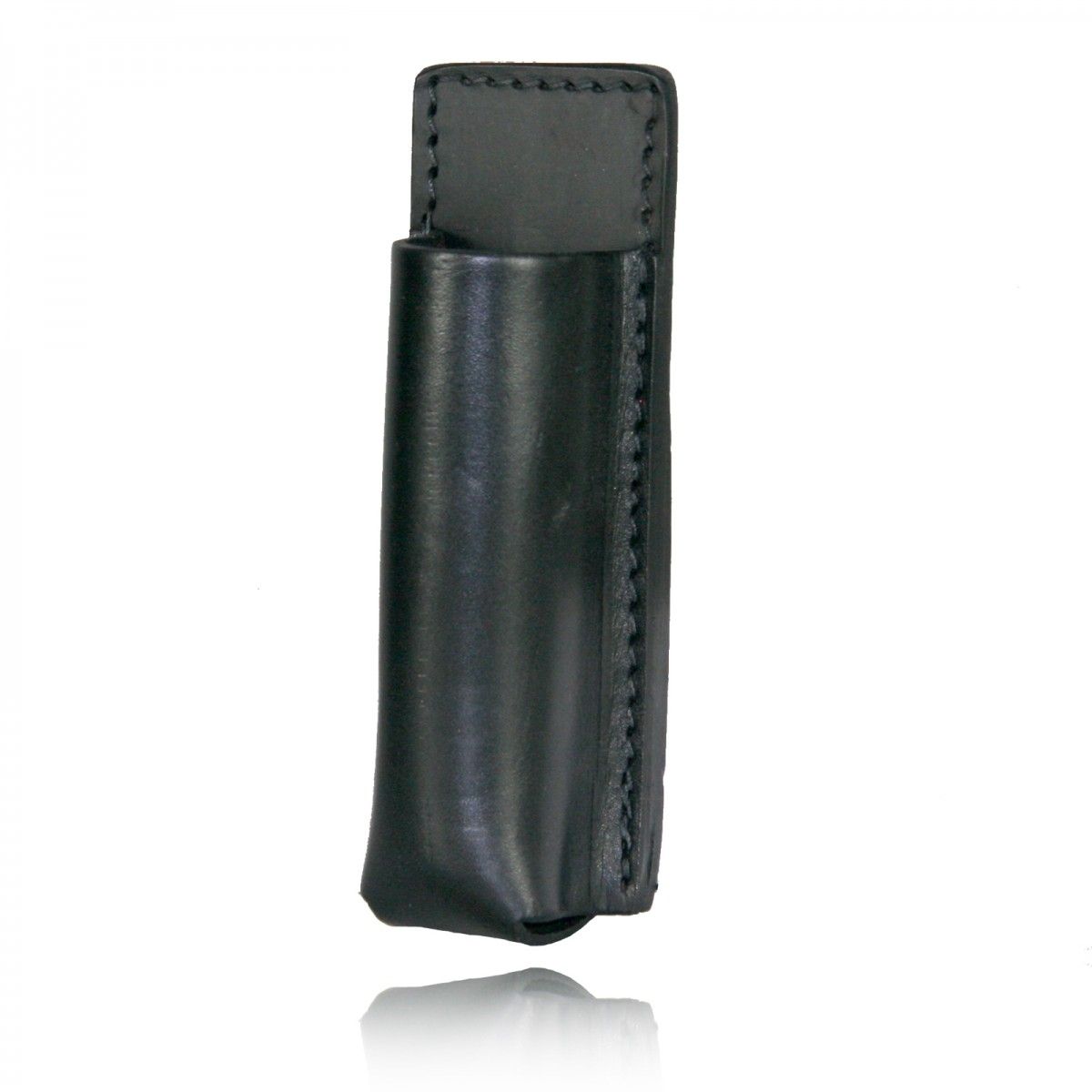 Boston Leather 5574-1 Black Plain Leather Flashlight Holder For Strion Model 